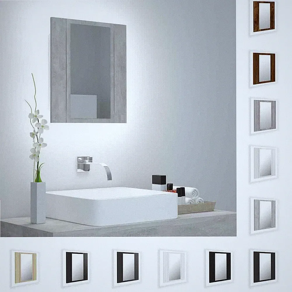 2026 LED Bad Spiegelschrank Badschrank Badezimmerspiegel Spiegel Hängeschrank