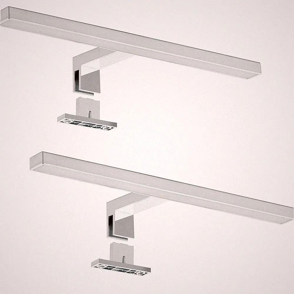 2x LED Spiegelleuchte Schrankleuchte Klemmleuchte Bad neutralweiß 4000K SEBSON