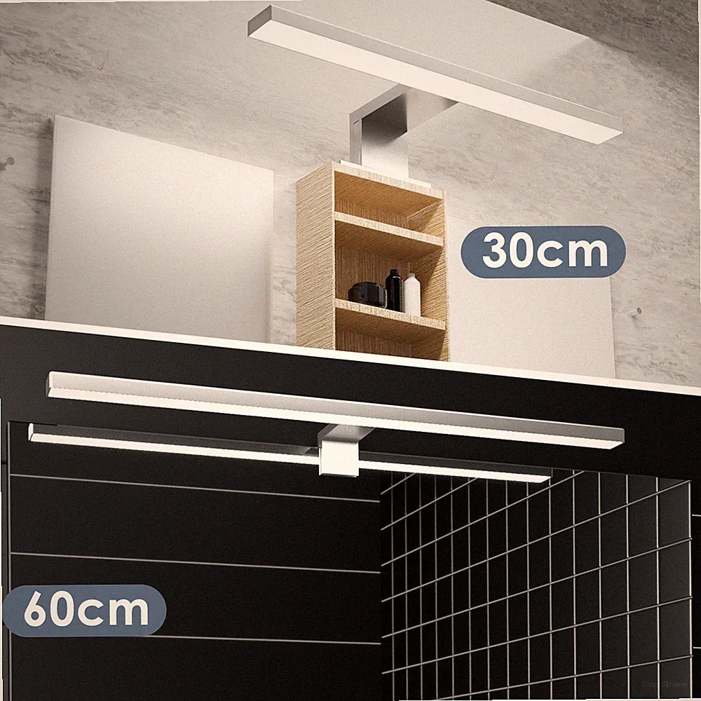 30CM/60CM LED Spiegelleuchte Bad Badlampe Schrankleuchte Spiegelschrank Leuchte