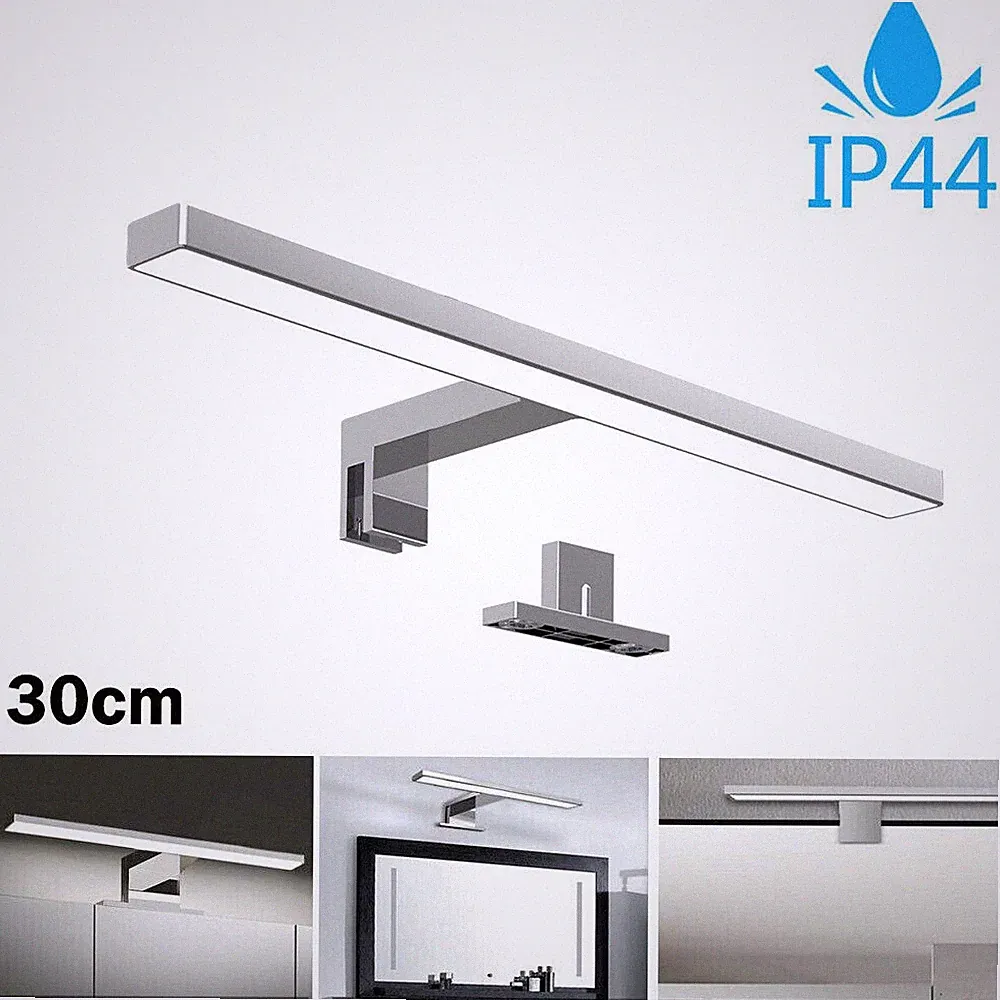 30cm LED Bad Spiegelleuchte Badlampe Schrankleuchte Tube Spiegelschrank Leuchte