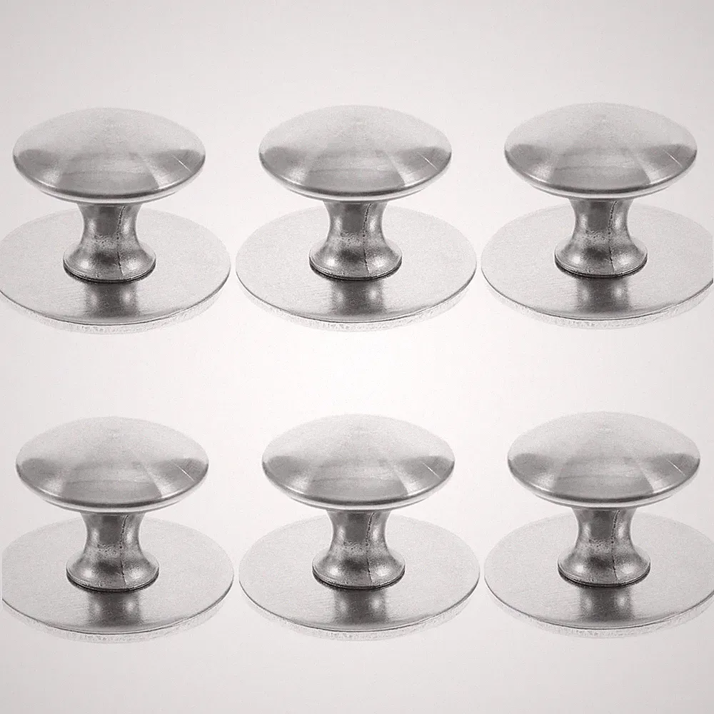 6 Pcs Spiegelaufkleber Selbstklebende Griffe Schubladengriffe Schrankknauf