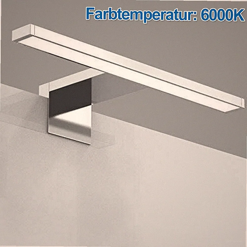 60CM LED SPIEGELLEUCHTE BADLAMPE SCHRANKLEUCHTE TUBE SPIEGELSCHRANK BAD LEUCHTE