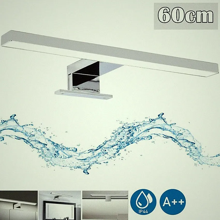60cm LED Spiegelleuchte Badleuchte Schminklicht Aufbaulampe Schrank-Beleuchtung