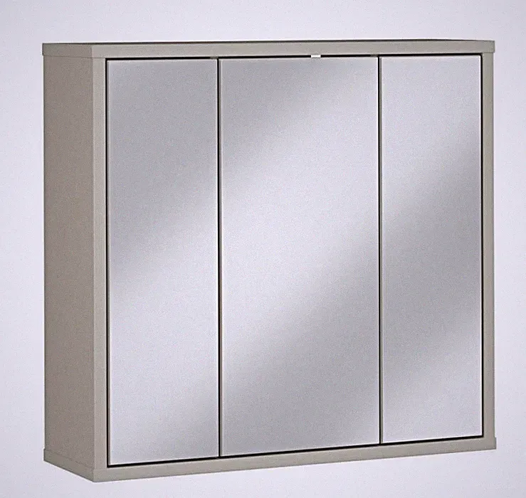 ALICE SPRINGS Bad-Spiegelschrank 3-türig Taupe von Forte