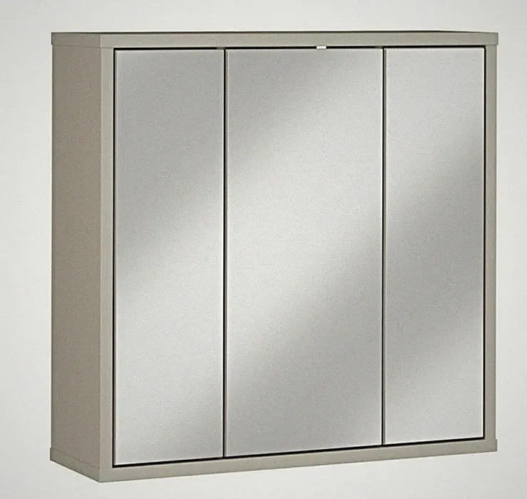 ALICE SPRINGS Bad-Spiegelschrank 3-türig Taupe von Forte