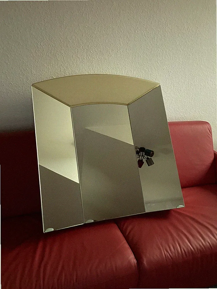 Allibert 3-türiger Spieglschrank mit Beleuchtung, H:85cm, B:80 cm, T:22 cm