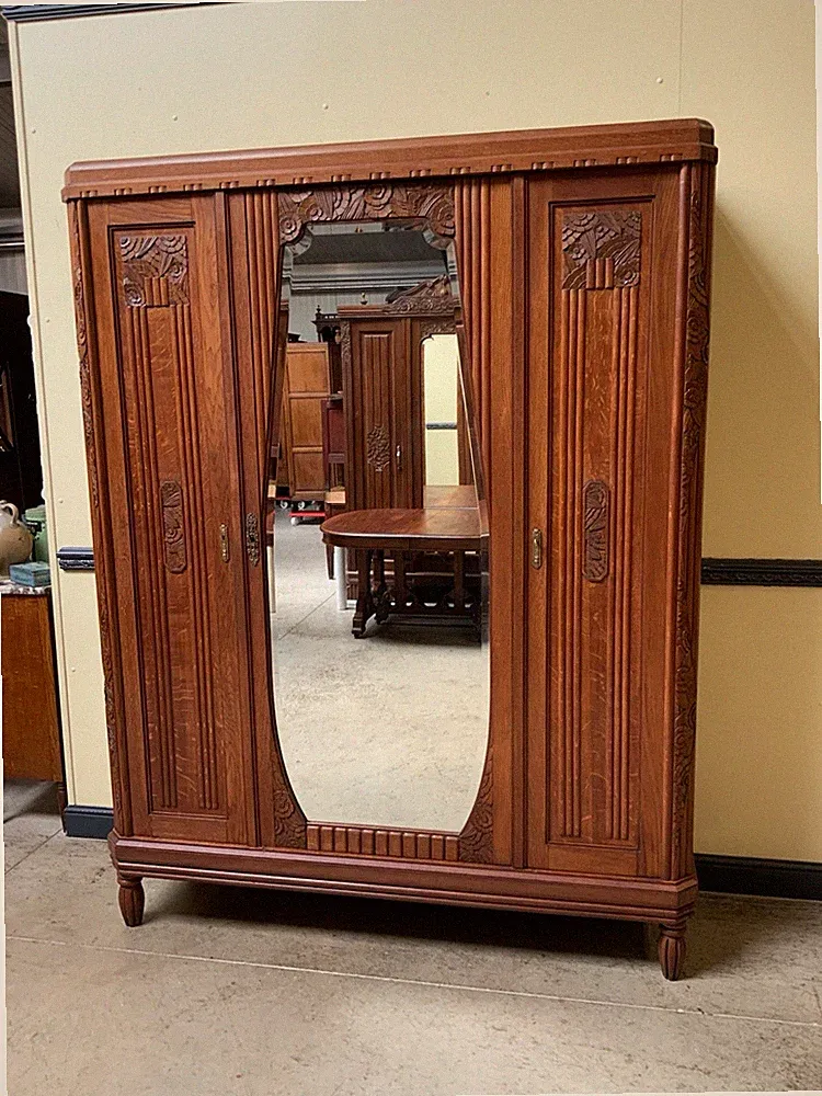 Antik - Kleiderschrank, Wäscheschrank - Art Deco - Lieferung möglich!