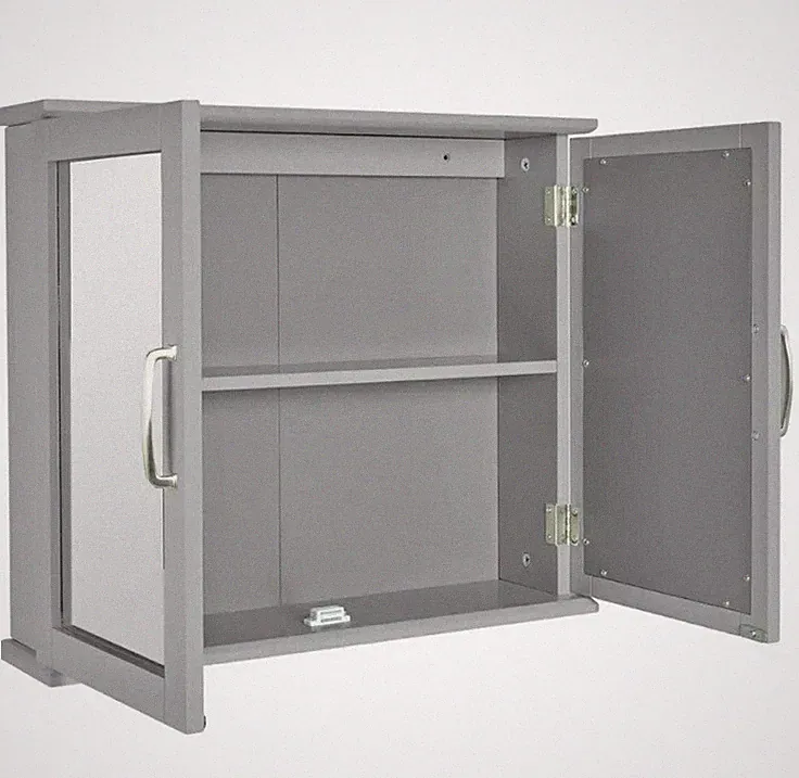Argos Home Nut & Feder Wandschrank - Grau