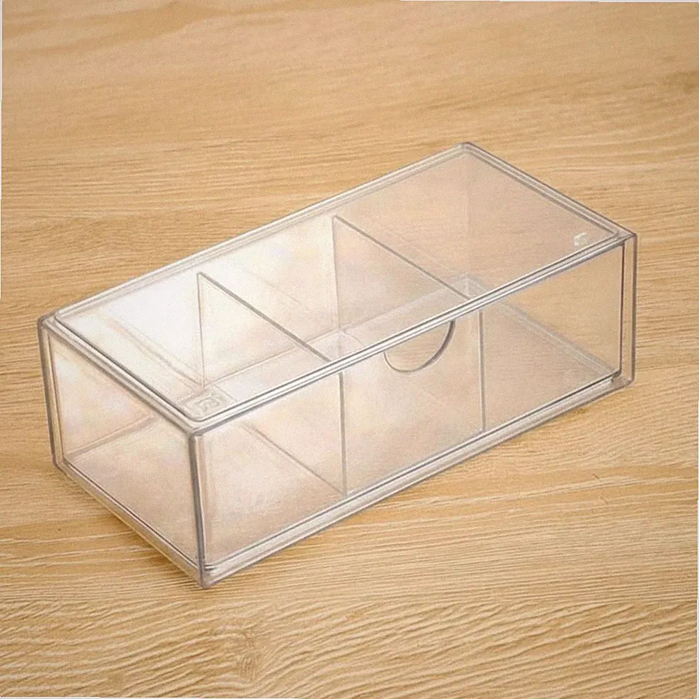 Aufbewahrungsbox Spiegelschrank Organizer Platzsparend Klare Fächer für Bad