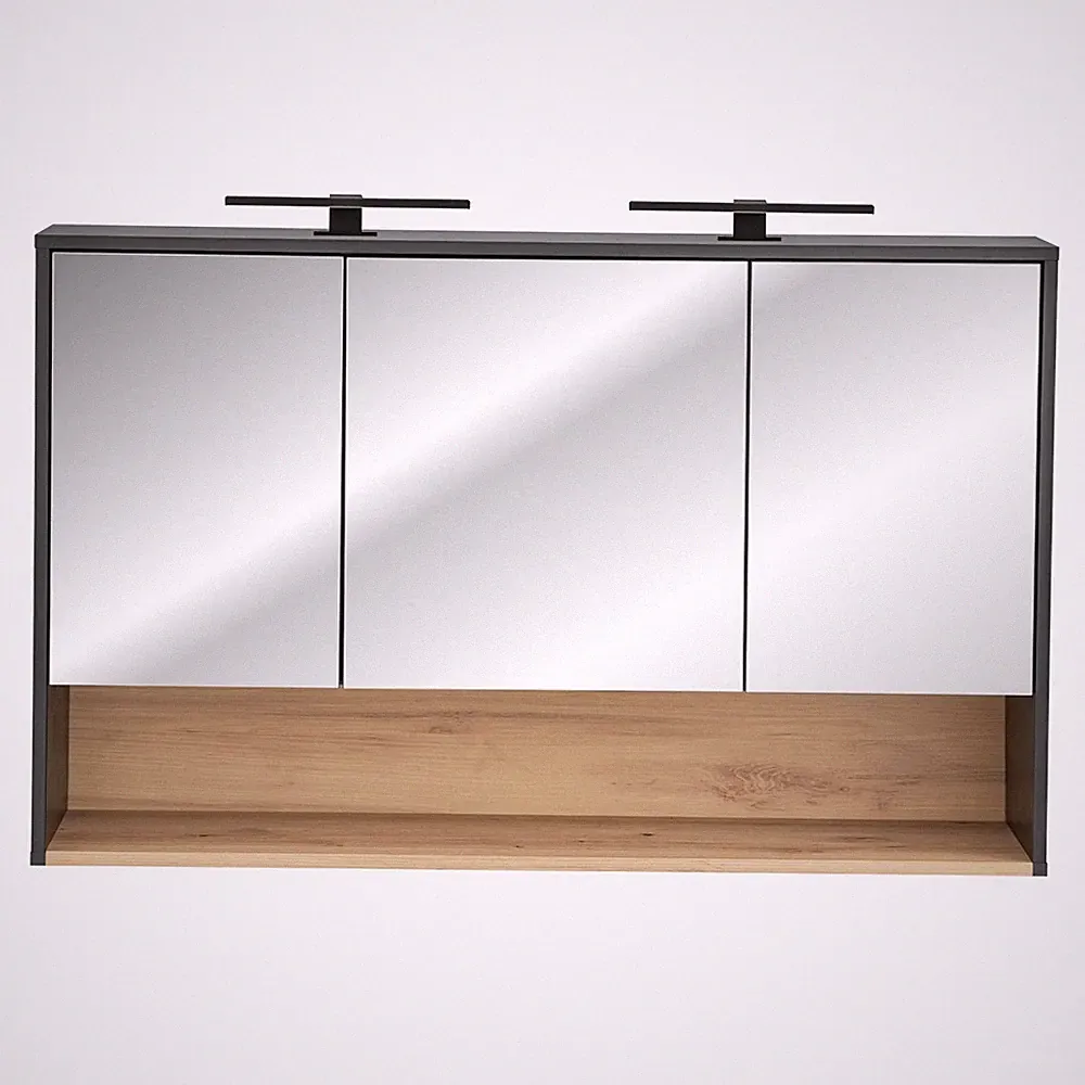 spiegelschrank bad mit beleuchtung 120