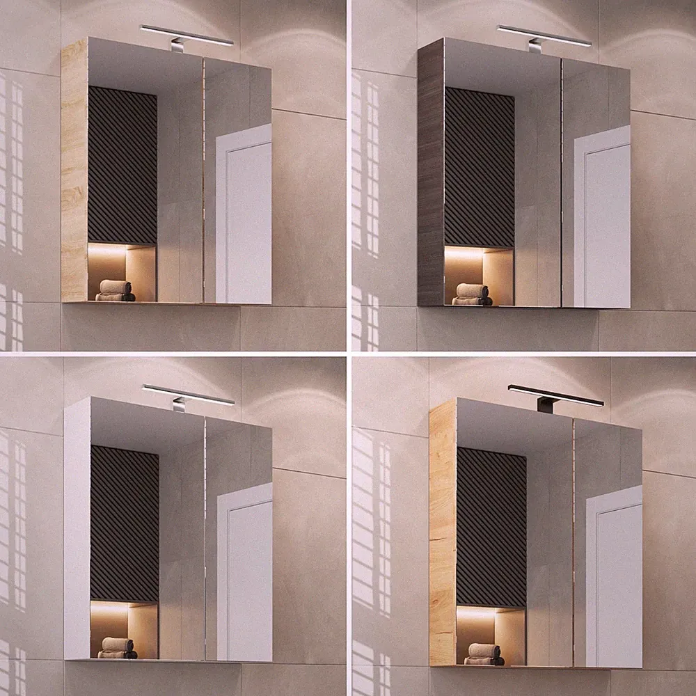 Planetmöbel Gäste Wc Spiegelschrank Mit Beleuchtung