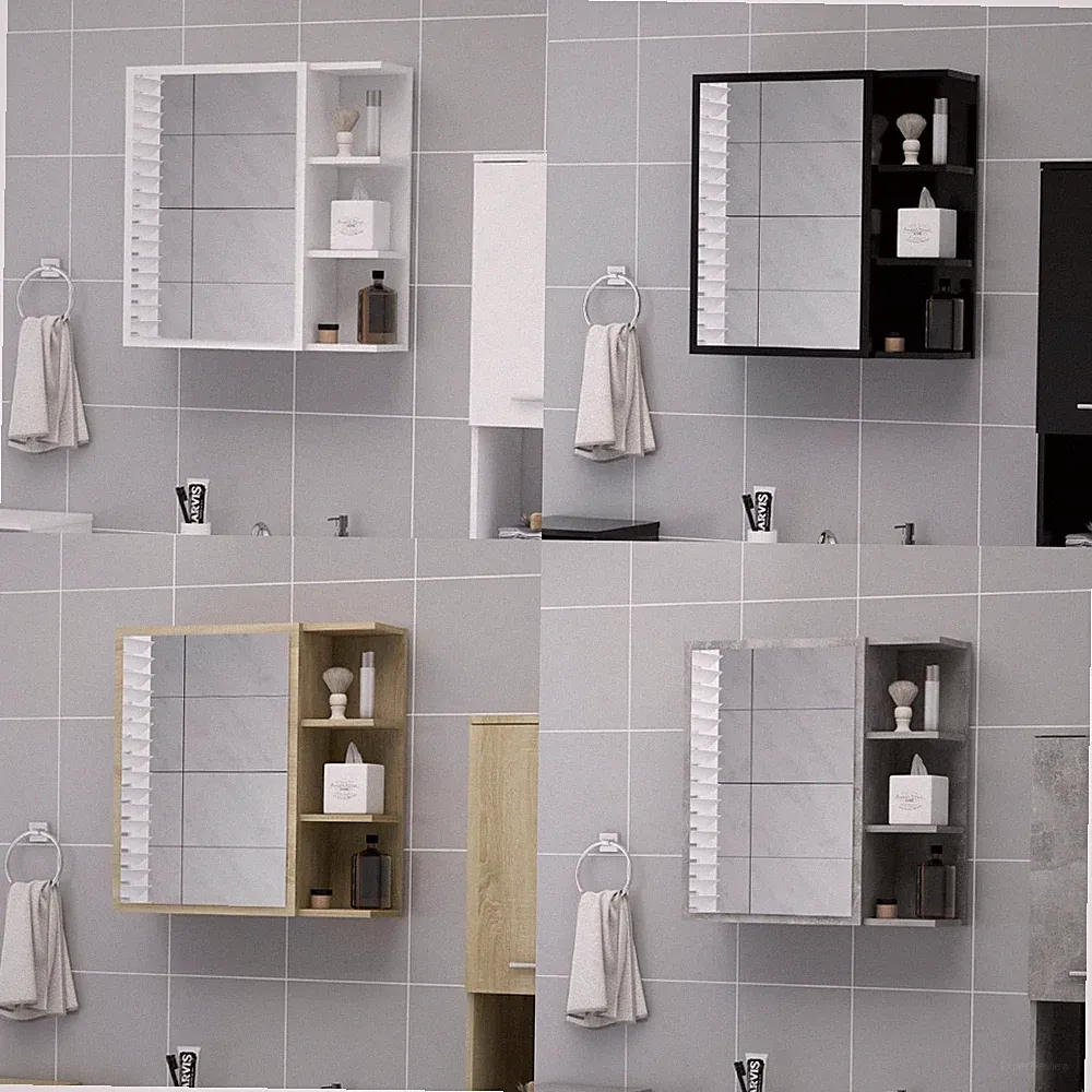 Bad Spiegelschrank Badezimmerschrank Badspiegel Wandschrank Badschrank