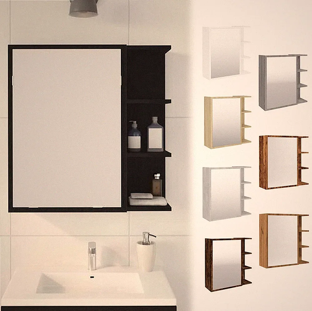 Bad Spiegelschrank Badezimmerschrank Badspiegel Wandschrank Badschrank