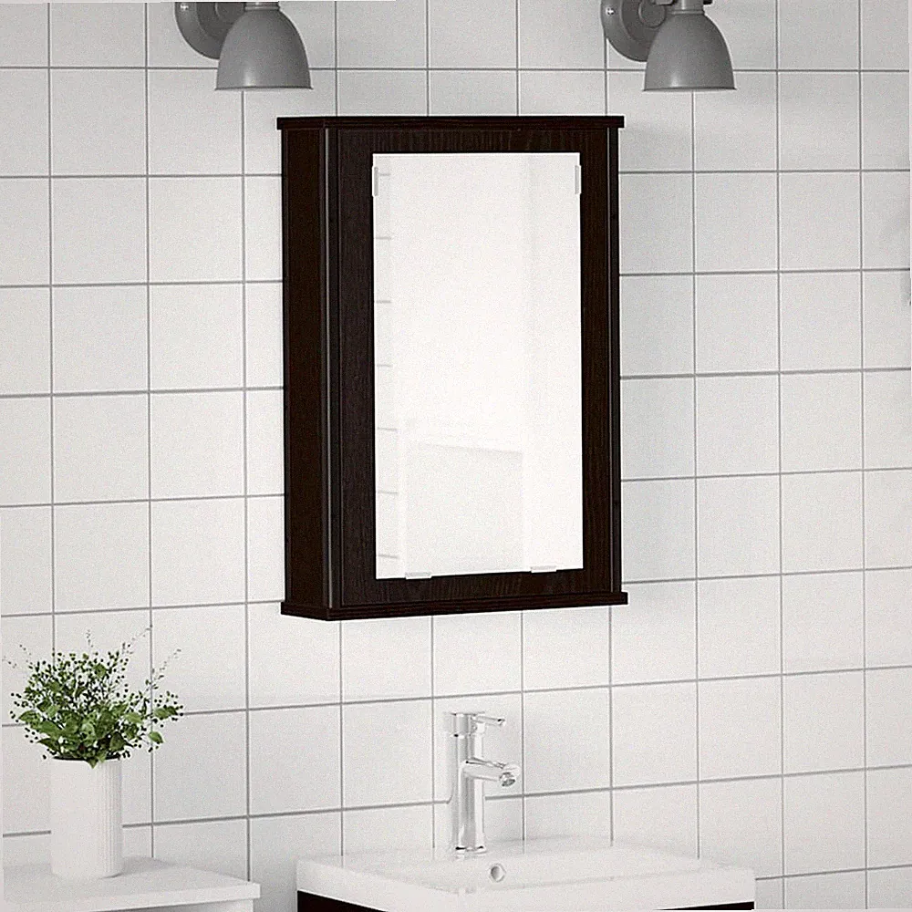 Bad Spiegelschrank Badschrank mit Stauraum Hängeschrank Wandschrank Badspiegel