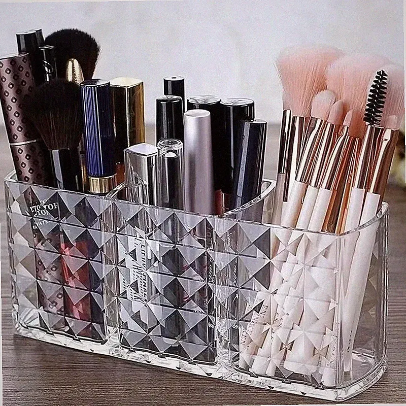 Badezimmer Aufbewahrungsbox Spiegel Schrank Organizer Kosmetik Lippenstift Halter 1/2 Stück