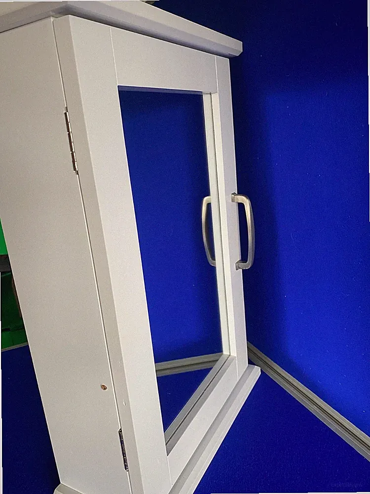 Badezimmer-Hängeschrank weiß verspiegelt Medizin Aufbewahrungsschrank Regal 50 cm