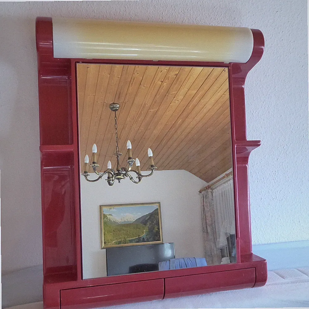 Badezimmer Spiegelschrank Jokey UNO LS 65-110 mit Leuchte Steckdose ca. 58x88cm