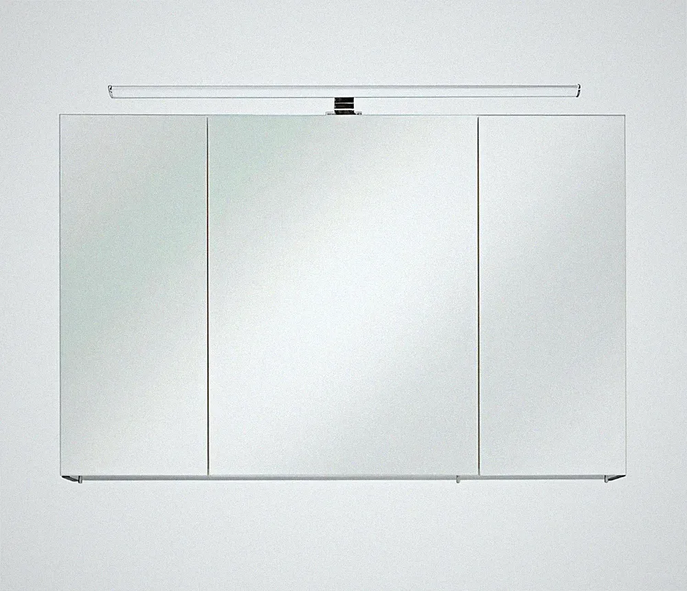 Spiegelschrank Grau