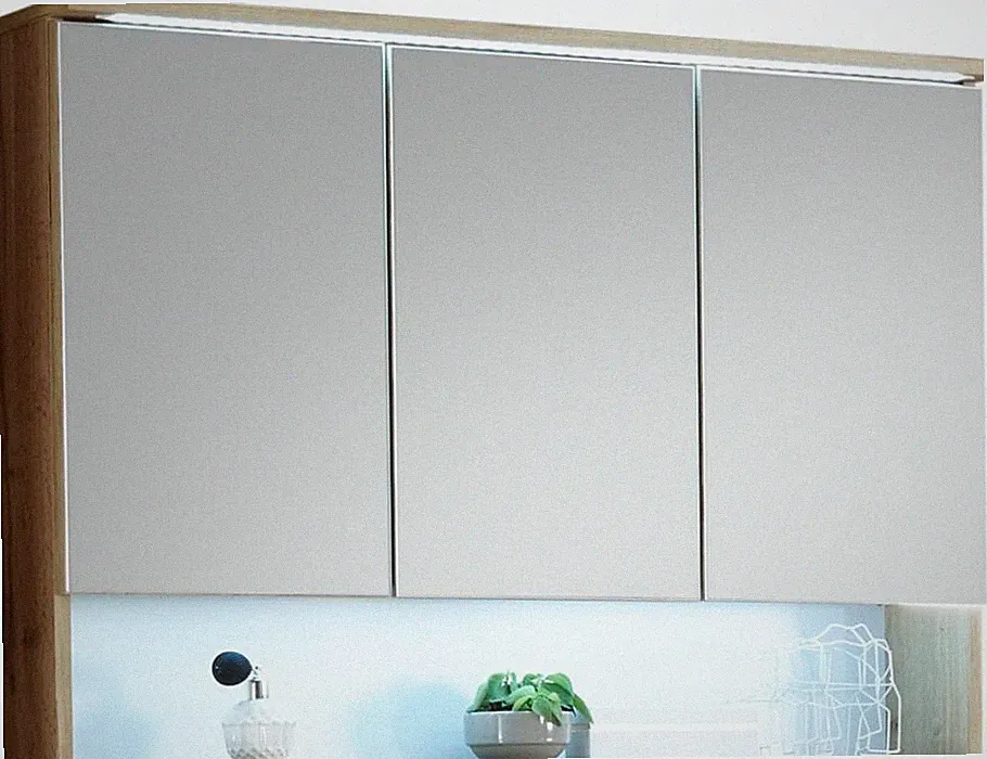 Badmöbel Badezimmermöbel Badezimmerschrank Spiegelschrank mit Beleuchtung BEST