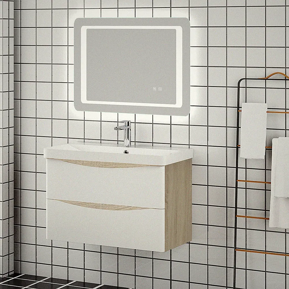 Abschließbarer Spiegelschrank