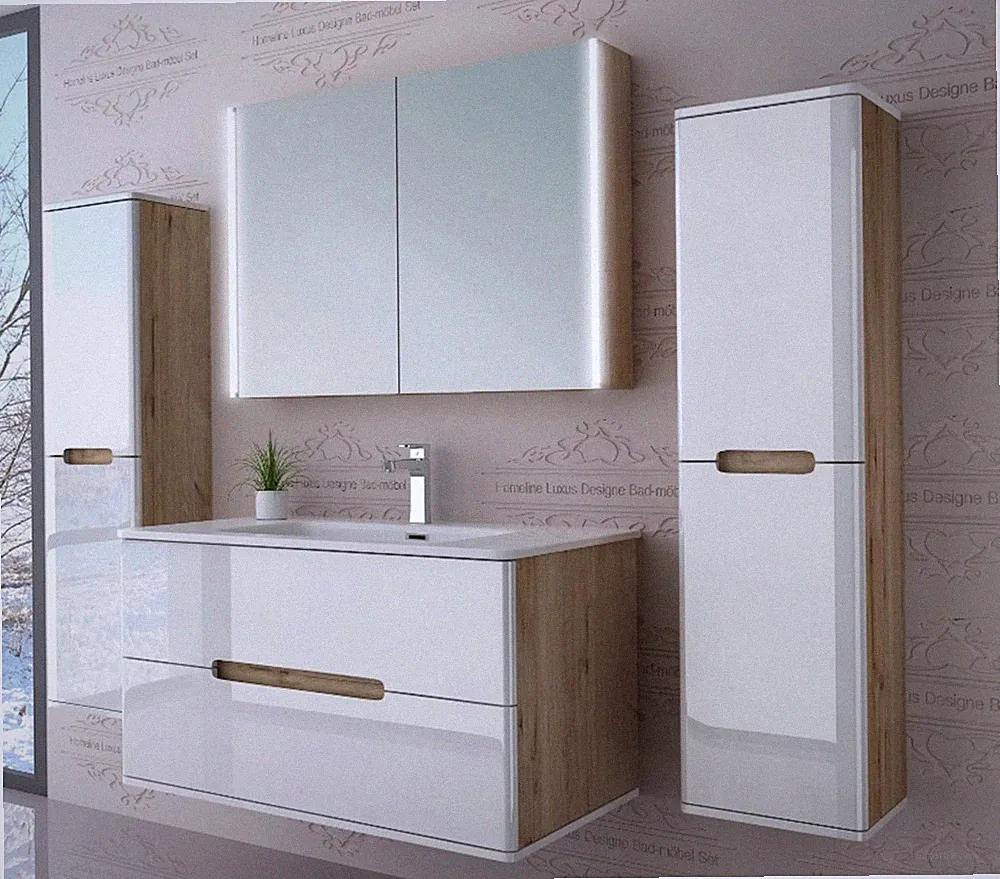 spiegelschrank bad schwarz