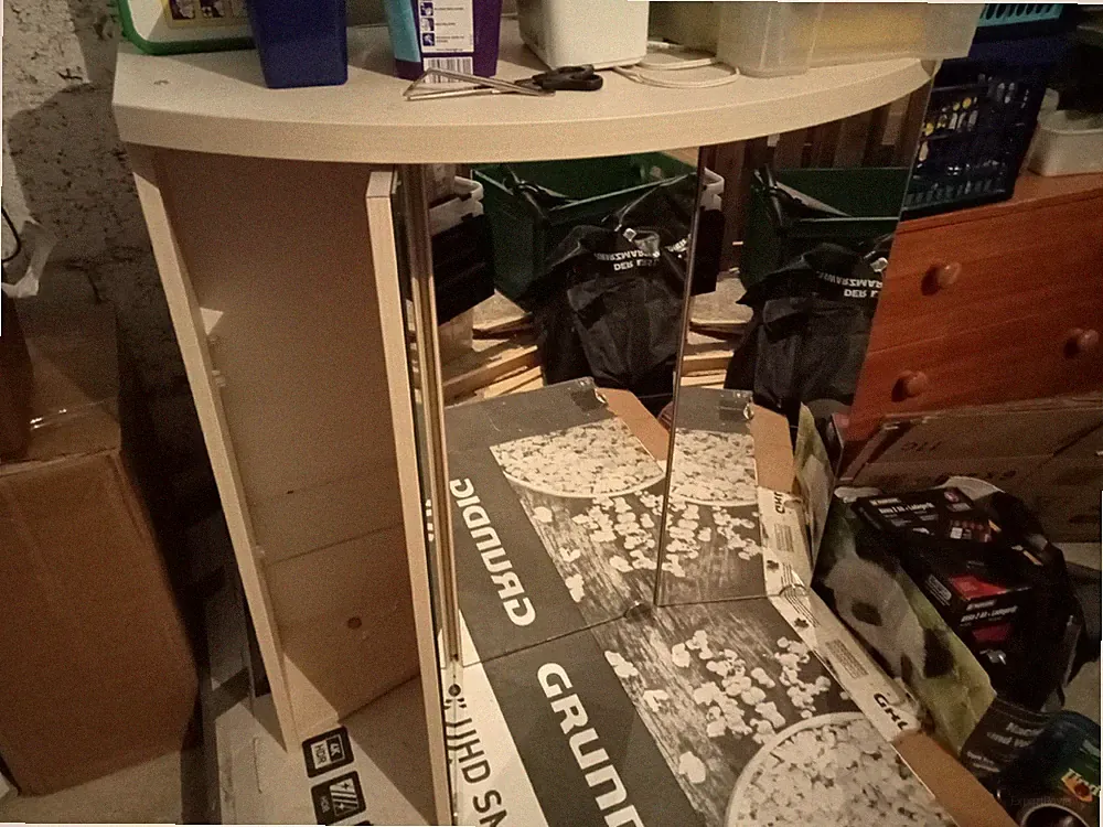badmöbel set mit waschbecken und spiegelschrank