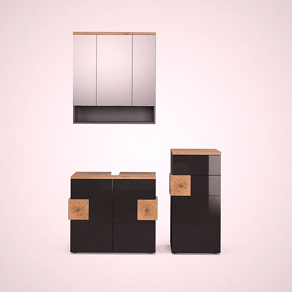 Badmöbel-Set Vicco Eden 3 Teile