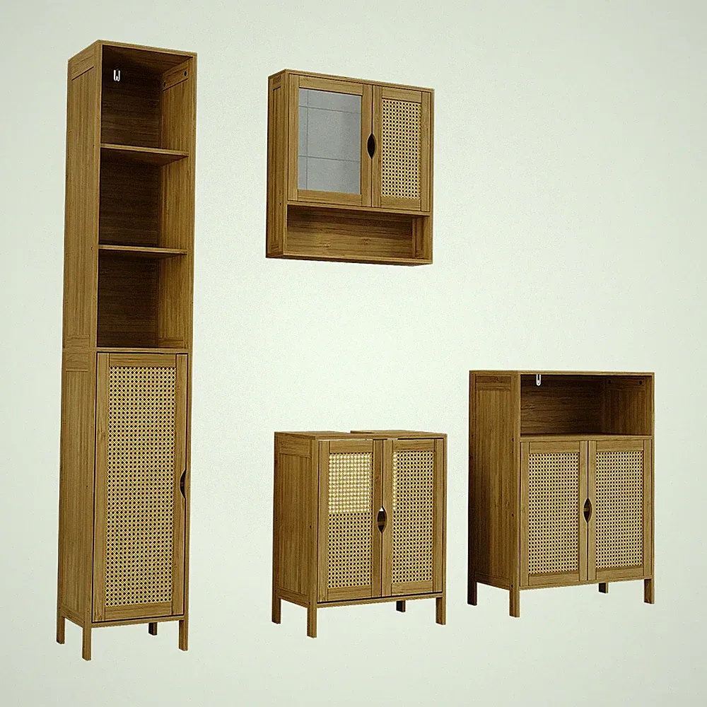 Badmöbel-Set Vicco Liora 4 Teile