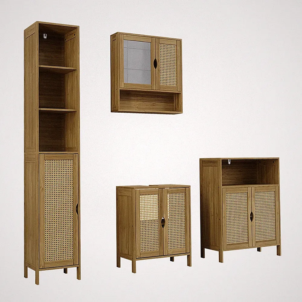 Badmöbel-Set Vicco Liora 4 Teile