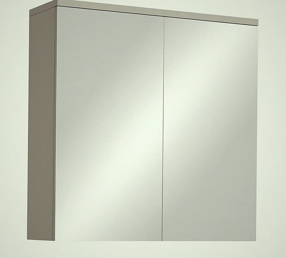 Badplaats Spiegelschrank Toledo 60 x 60 cm Cashmere - Badezimmerschrank mit Spie