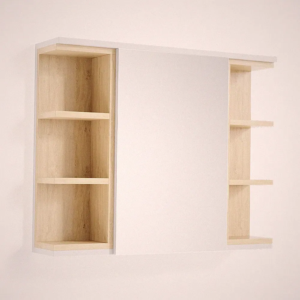 Badspiegelschrank Vicco Aquis 79.6 x 64 cm