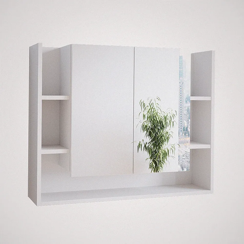 Badspiegelschrank Vicco Elira 80.2 x 64 cm