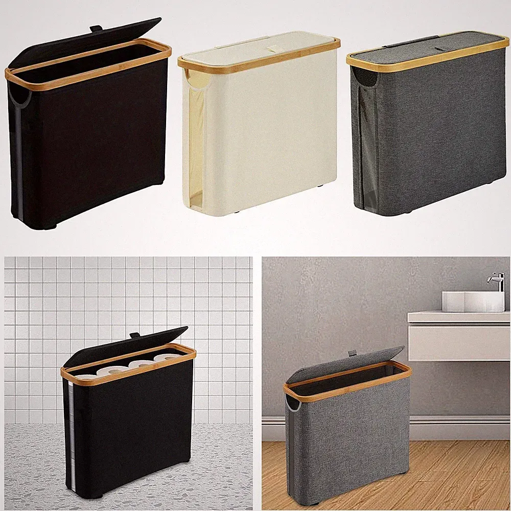 Bambus Toilettenpapier Aufbewahrung, Toilettenpapierhalter, Schrank von