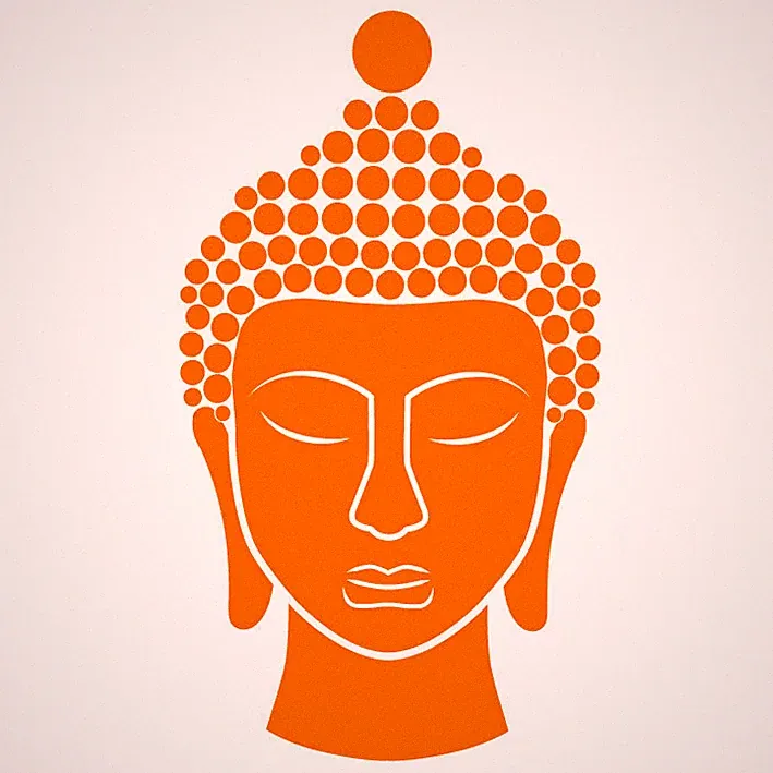 BUDDHA AUFKLEBER Sticker Glas Figur Fliesen Spiegel Bad Deko Wellness Laptop