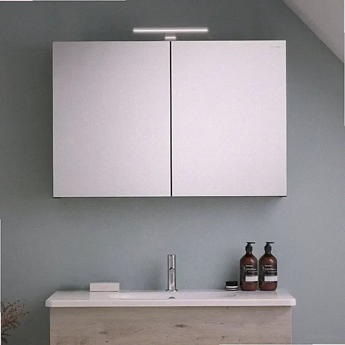 burgbad spiegelschrank 100