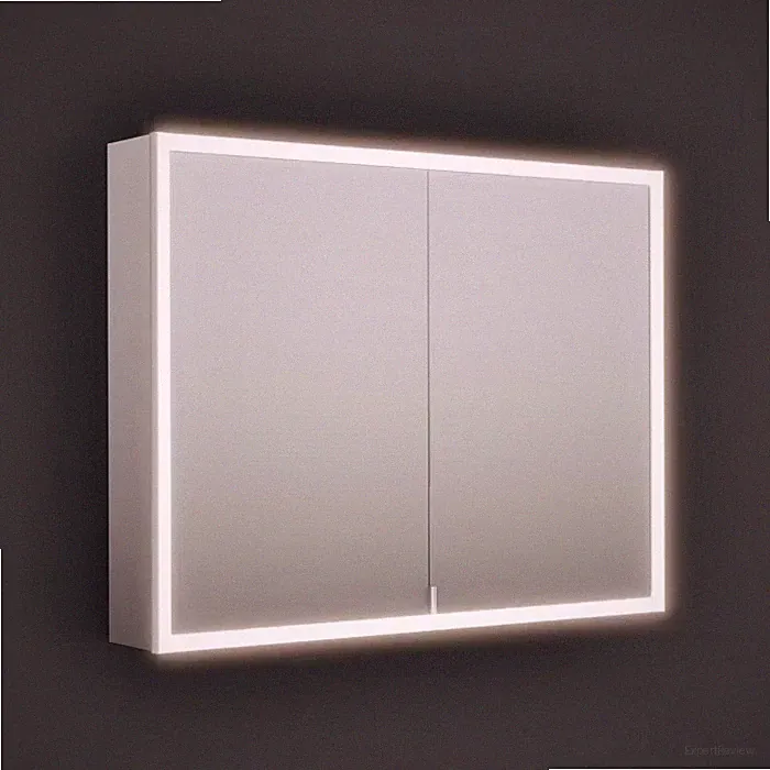 burgbad rl20 Spiegelschrank 102 cm, mit Lichtrahmen