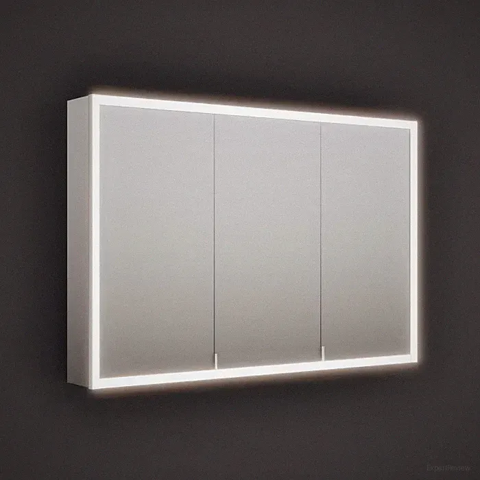 burgbad rl20 Spiegelschrank 121 cm, mit Lichtrahmen