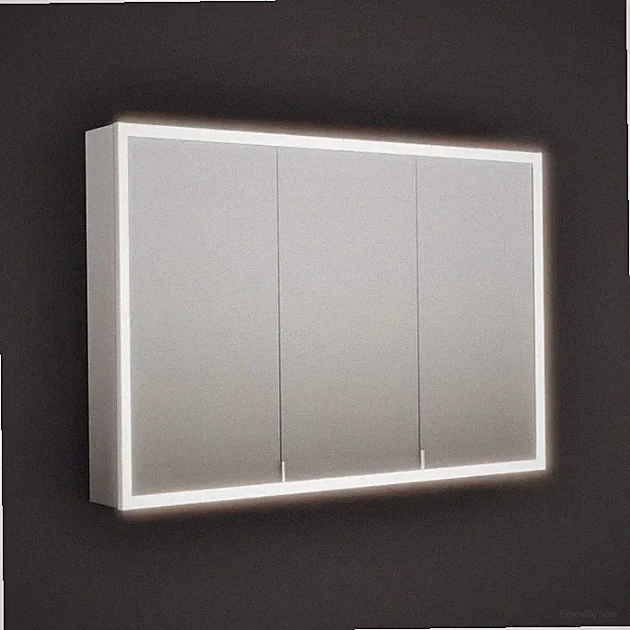 burgbad rl20 Spiegelschrank 121 cm, mit Lichtrahmen