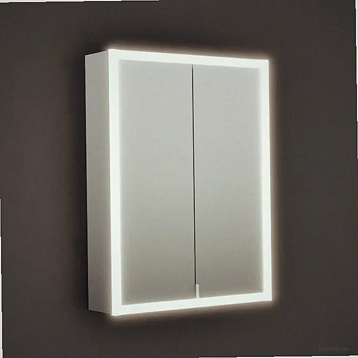burgbad rl20 Spiegelschrank 62 cm, mit Lichtrahmen