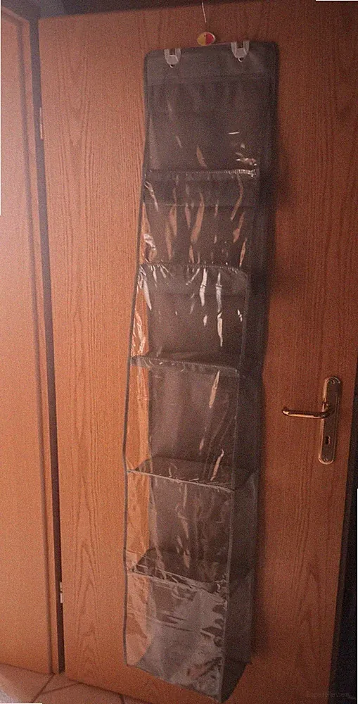 Camping Schuhregal Hänge-Organizer 6 gr. Fächer Tür Schrank Vorzelt Hänge-Regal