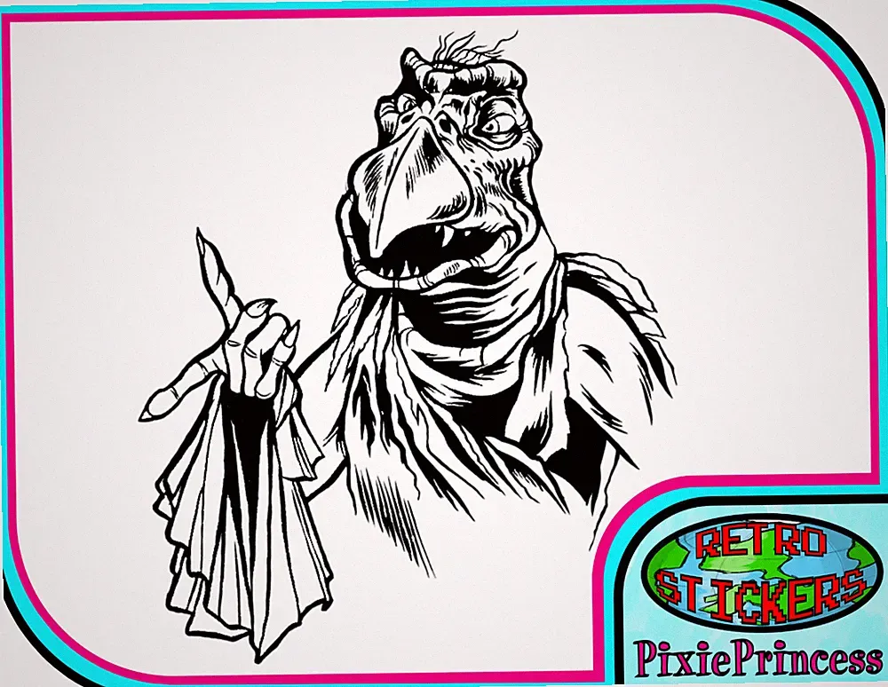 Dunkel Kristall Widerstand Skeksis F Aufkleber Wandposter Fenster Laptop Auto