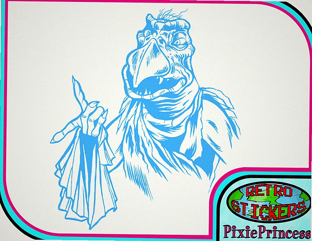 Dunkel Kristall Widerstand Skeksis F Aufkleber Wandposter Fenster Laptop Auto
