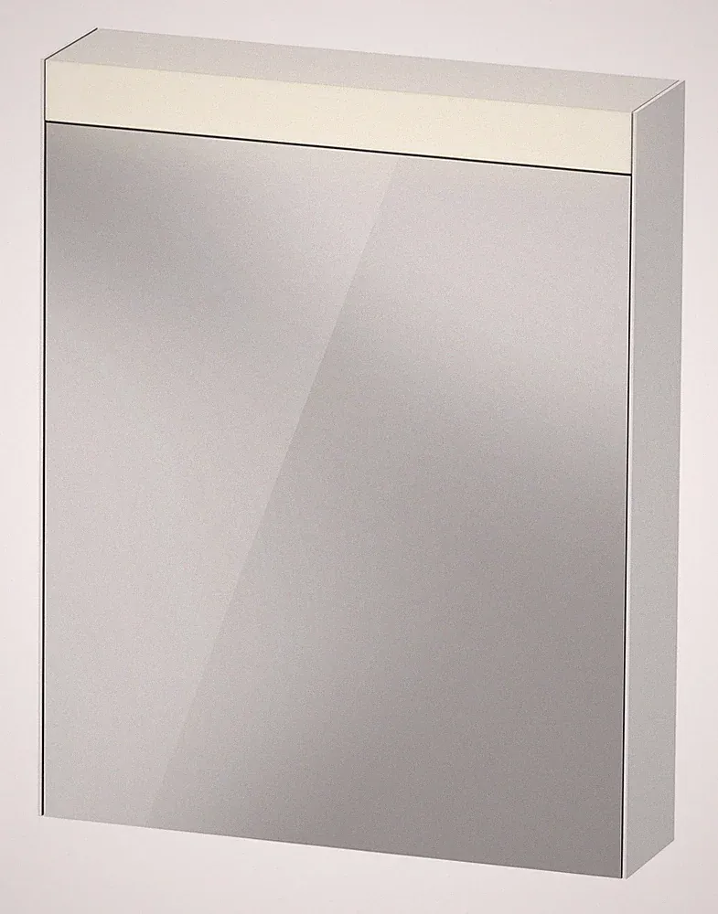 Duravit Licht & Spiegel Spiegelschrank "Best" mit 1 Tür Anschlag links mit...