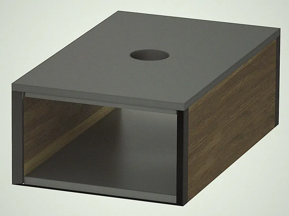 Duravit XSquare Utensilienbox für Spiegelschrank 100 x 55 x 160 mm - Amerik....