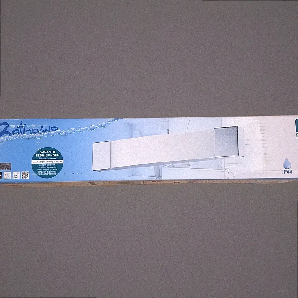 Eglo Siderno LED Spiegelleuchte Badleuchte Chrom 35x6 cm 8,3W 900lm Neutralweiß
