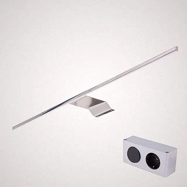 Eloria LED Spiegelschrankleuchte mit Energiebox 12VDC 230V Neutralweiß
