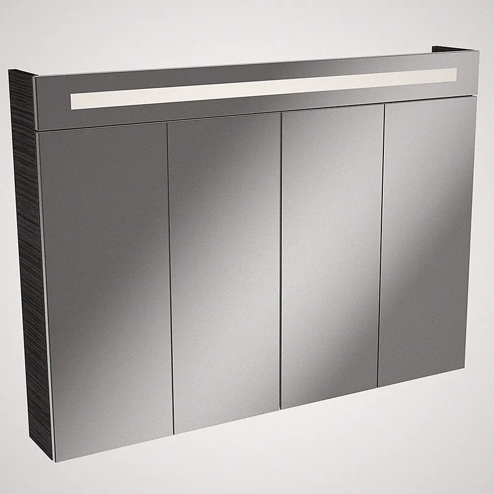 Fackelmann 80092 LED Spiegelschrank Twindy 110 cm