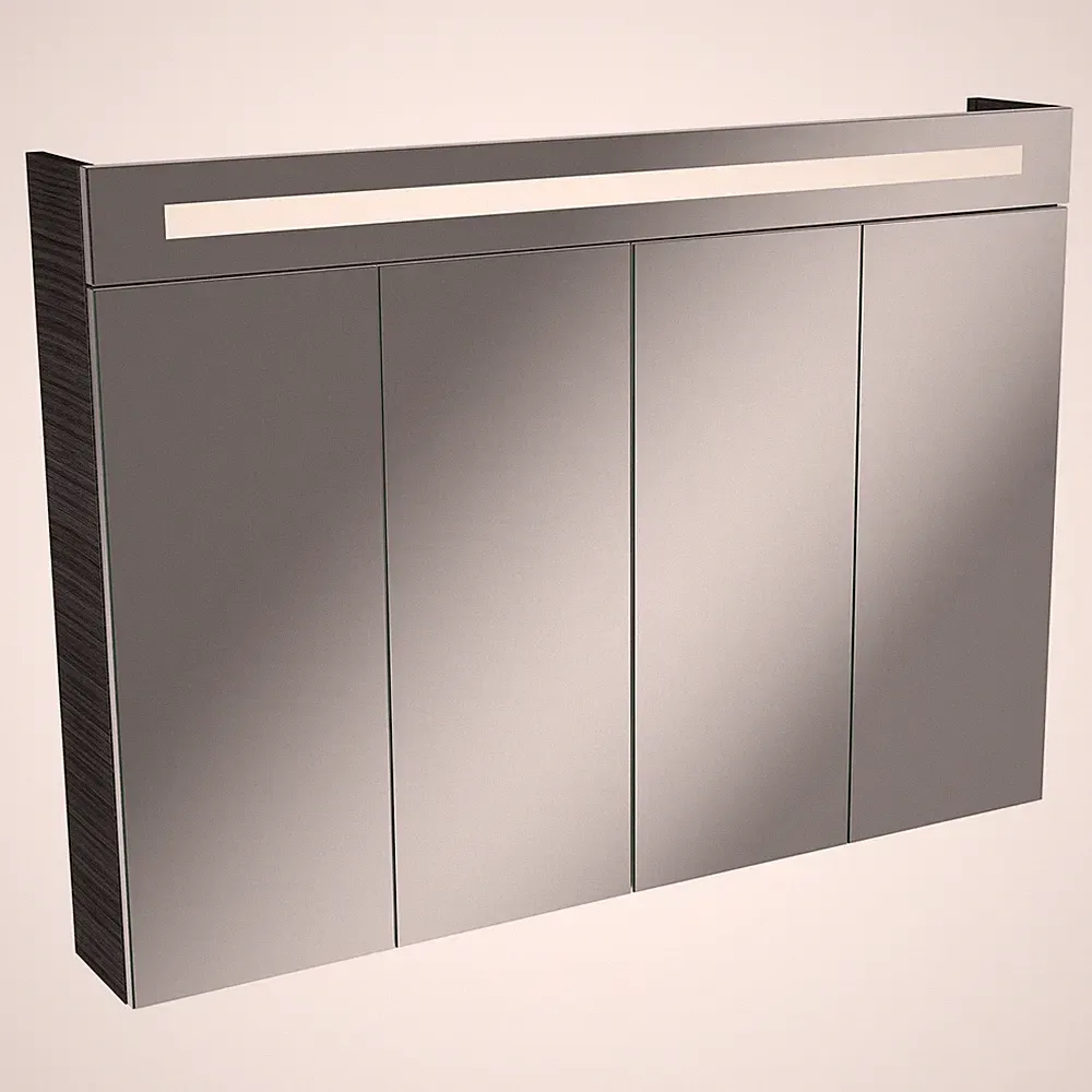 Fackelmann 80092 LED Spiegelschrank Twindy 110 cm