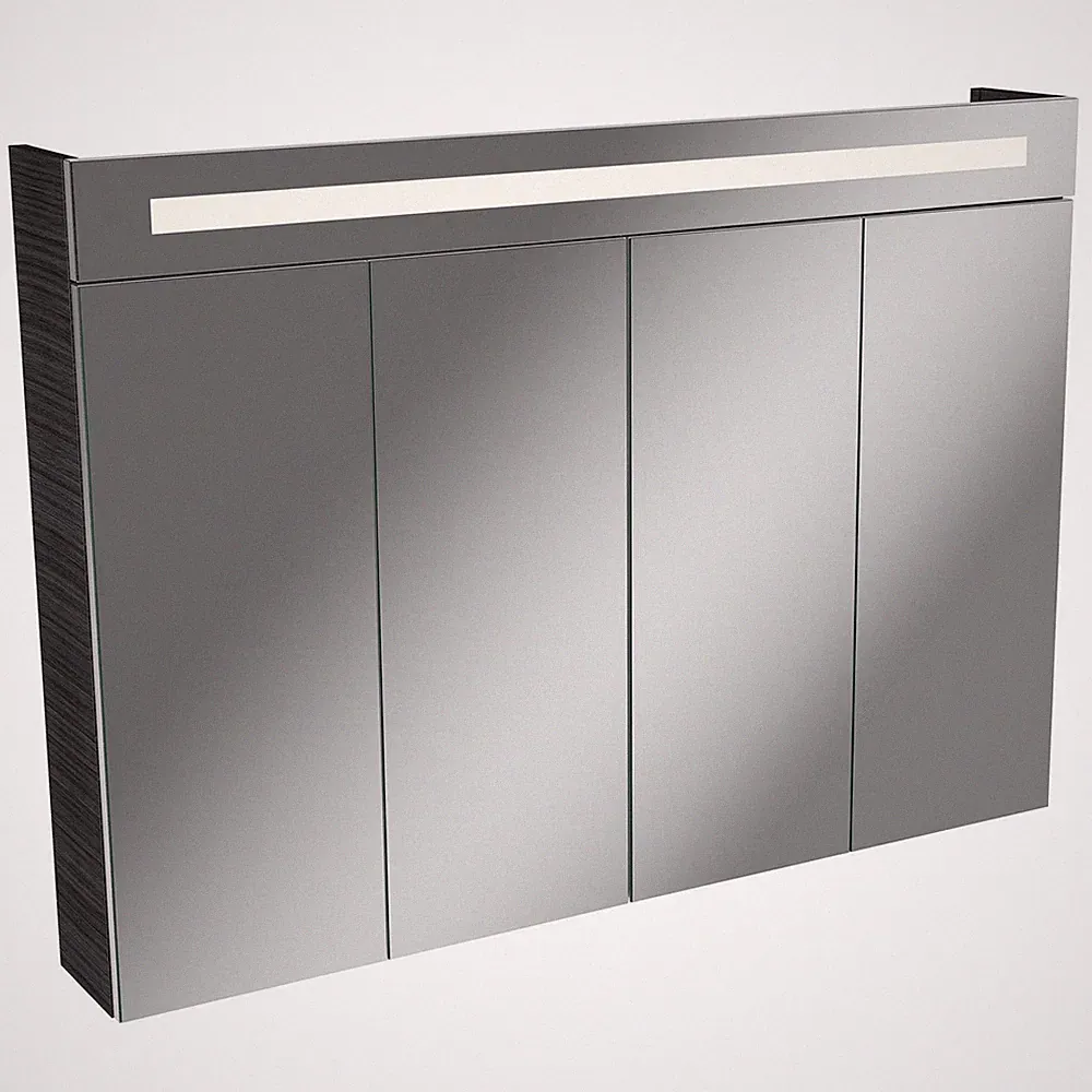 Fackelmann 80092 LED Spiegelschrank Twindy 110 cm