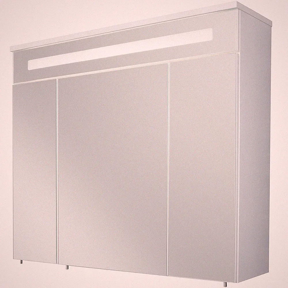 Fackelmann 80963 LED Spiegelschrank Kara 80 cm